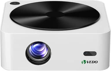 Projetor 4K 1080P Android 9.0 Projetor 12000 Lumens 5G WiFi BT5.0 Home Theater Autofoco Digital, Auto Correccao Trapezoide