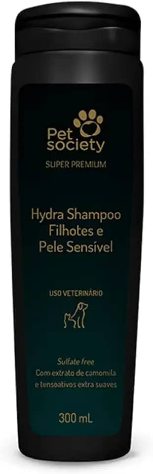 Pet Society Shampoo Filhotes e Pele Sensível 300ml Pet Society para Cães