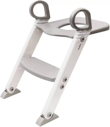 Buba Assento Redutor com Escada, Cinza, 58.5 x 39 x 40.5 cm