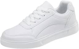 Tenis Feminino Casual Branco Retrô Clássico Original Force