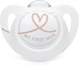 NUK Chupeta Star Newborn Neutral Silicone S0
