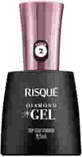 Risqué Top Coat Fixador Diamond Gel Cremoso - 9, 5 ml