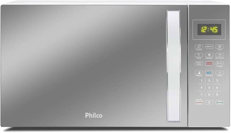 Micro-ondas 33L Philco Limpa Fácil PMO38E 1400W 220V