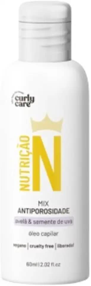 Curly Care N Óleo Mix Antiporosidade Avelã e Semente de Uva 60ml