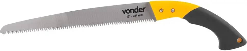 Vonder, Serrote Reto De Poda 12", Cabo De Plástico.