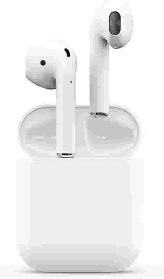 Fone de Ouvido Sem Fio Bluetooth i12 – Som Estéreo, Toque Inteligente, Case Recarregável, Design Branco Moderno