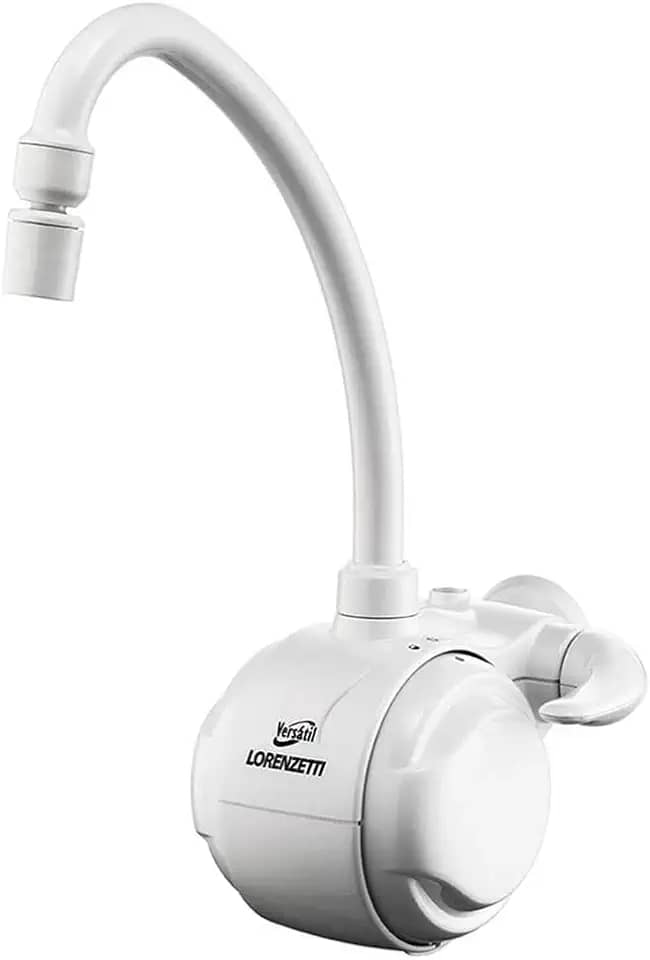 Torneira Elétrica Versátil 220V 5500W, LORENZETTI, 7550023, Branco, Pequeno