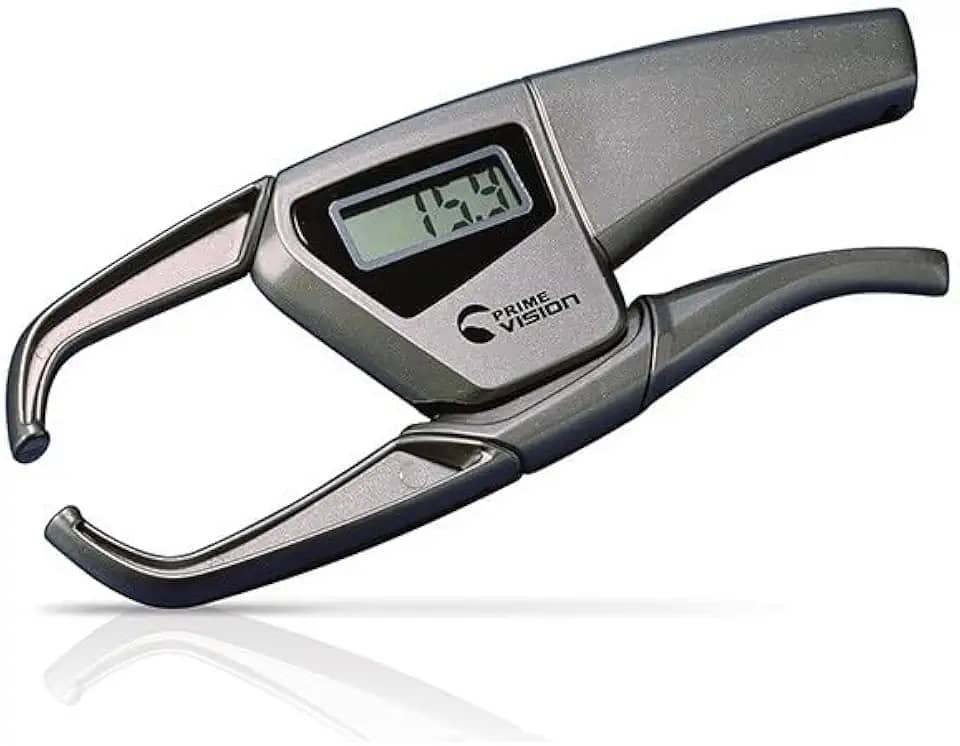 Adipometro Computador c/Cálculos de Mediana e Média de 3 Dobras - Prime Med Smart - Digital Científico c/ 29 Funções