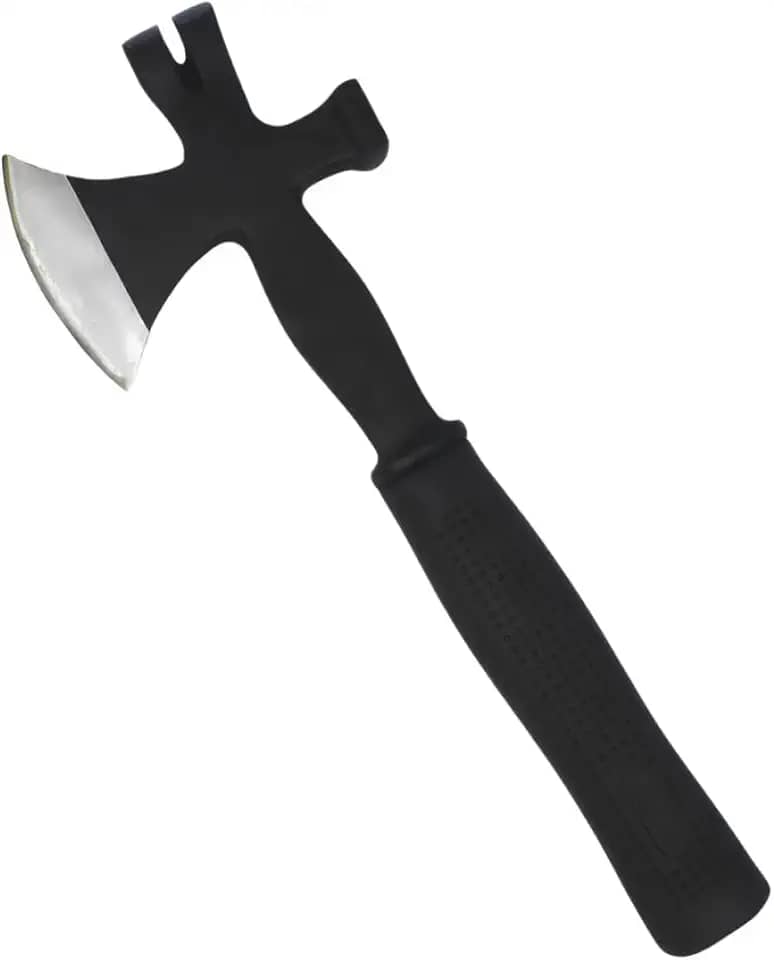 Mini Machado Machadinha Aço 3 em 1 Camping Pesca Caça