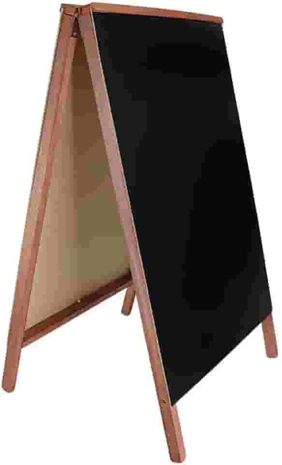 Cavalete Negro para Propaganda Dupla Face