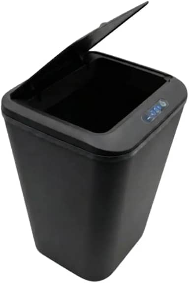 Kirk Lixeira Automática Inteligente com Sensor de Aproximação 18L | Abertura Sem Toque, Design Moderno Minimalista, Vedação Anti-Odor | Silenciosa para Banheiro, Cozinha e Escritório