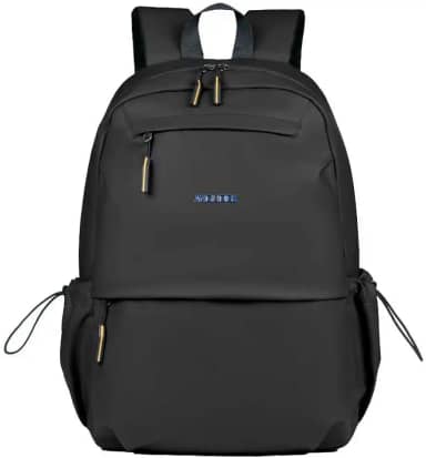 Vopoo - Mochila Impermeável emborrachada Unisex para Notebook, Design Minimalista, Ideal para Escola, Viagem e Trabalho