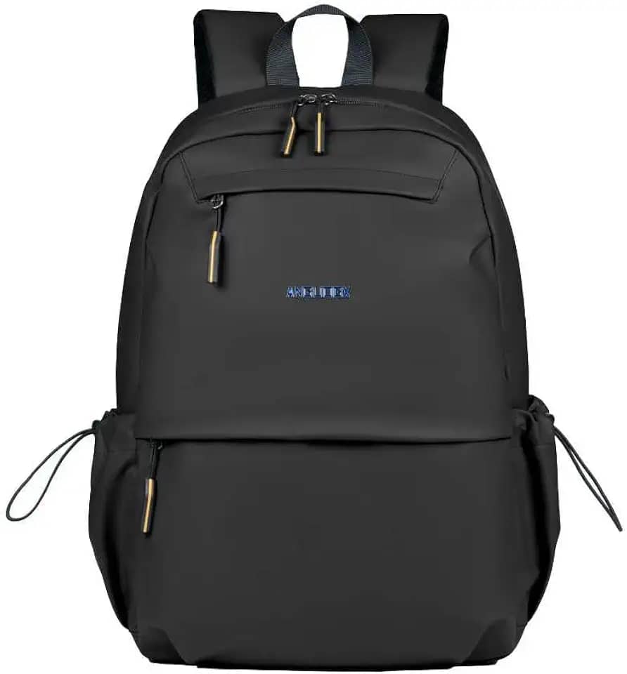Vopoo - Mochila Impermeável emborrachada Unisex para Notebook, Design Minimalista, Ideal para Escola, Viagem e Trabalho