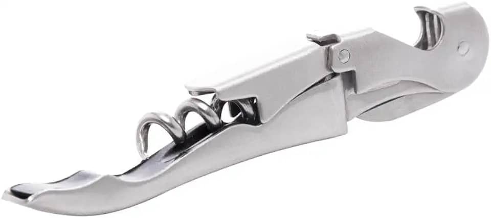 LYOR - Saca Rolhas de Aço Inox para Vinho 2 Estágios Profissional 11cm