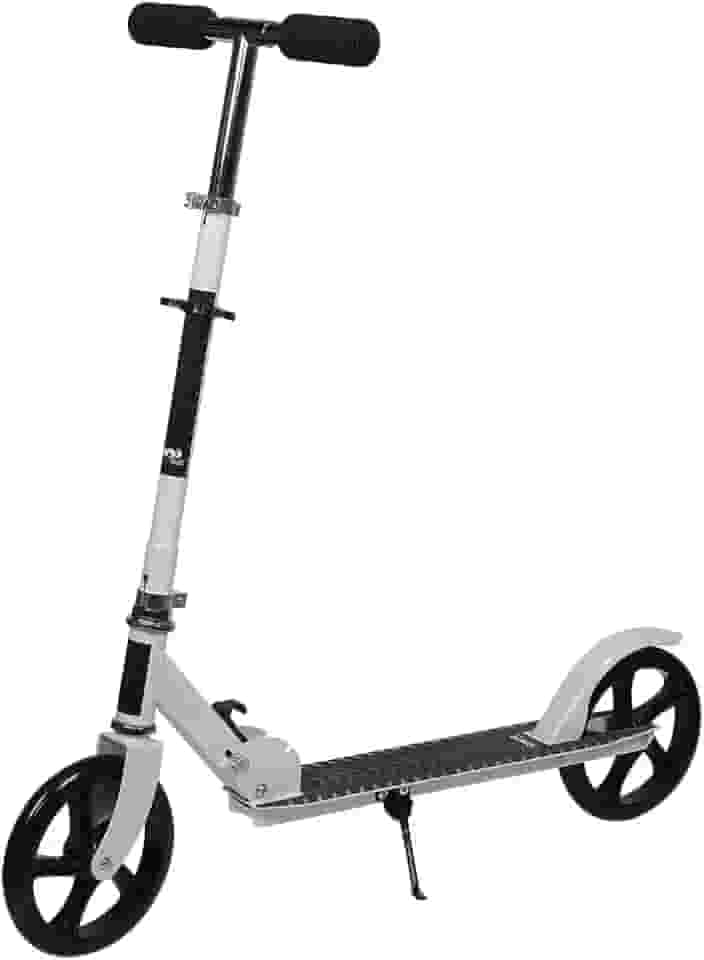 Replay Kids Patinete Infantil Juvenil 2 Rodas 2Fly, Dobrável com Guidão ajustável e Bolsa de Proteção, Suporta até 80Kgs, Branco