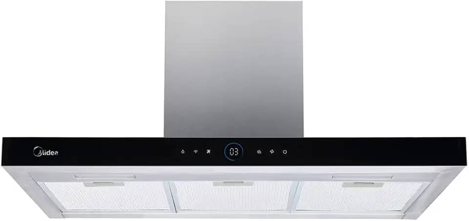 Coifa de Parede 90cm Smart Pro Touch Midea 220v