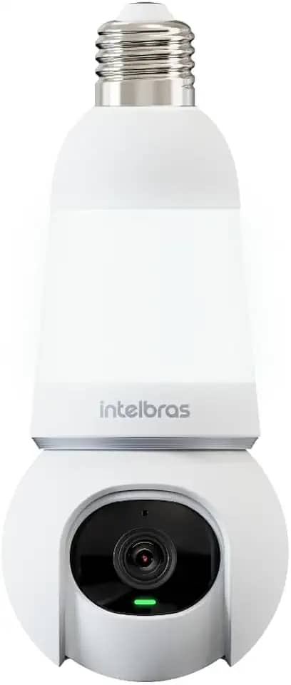 Câmera Inteligente iM6 com Conector E27 e Sensor Autotracking Intelbras