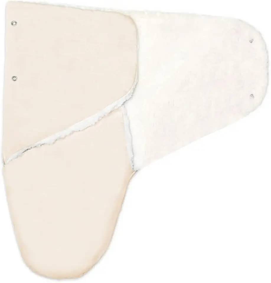 Casulo Saco Dormir Bebe Menina(o) Cobertor De Vestir Algodão (Palha)