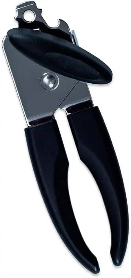 Oikos - Abridor de Latas Inox Multiuso Preto