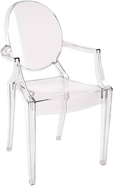 Cadeira Princess Transparente PC OR Design 1106