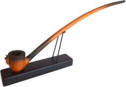 cachimbo longo bilbo bolseiro hobbit senhor dos aneis madeira