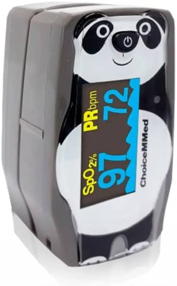 Oxímetro Pediátrico de Pulso OLED ChoiceMMed Infantil Panda