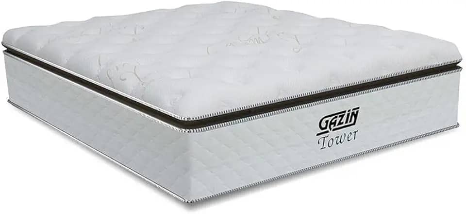 Colchão De Molas Ensacadas Tower Gazin 1,58M Queen