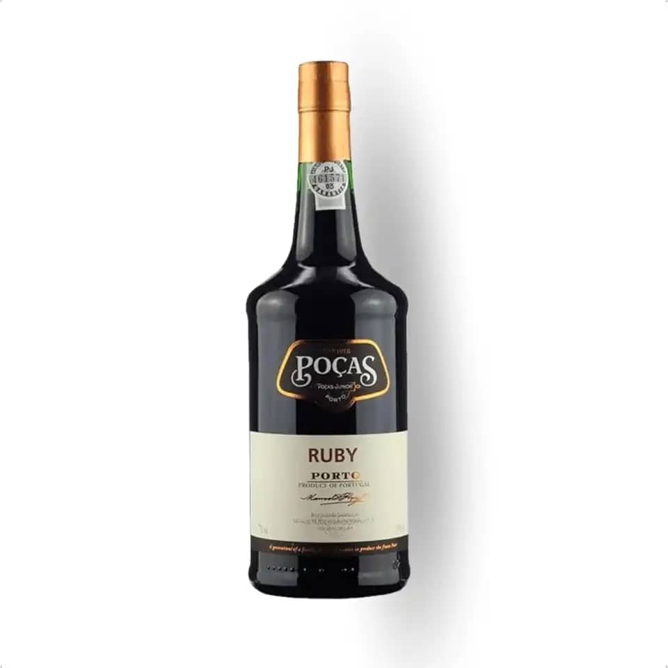 Vinho Porto Português Poças Ruby 750ml