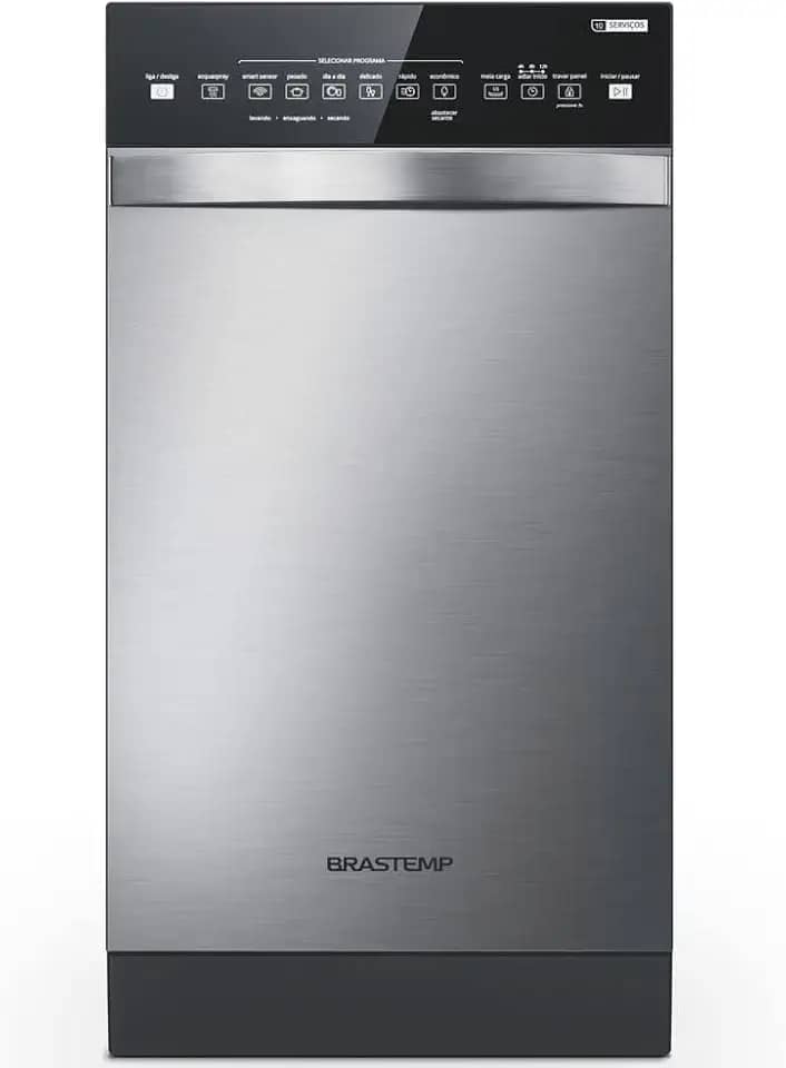 Lava-louças Brastemp Inox 10 Serviços Blf10br 220v