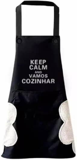 AVENTAL DE COZINHA COM LATERAL SECA MAOS