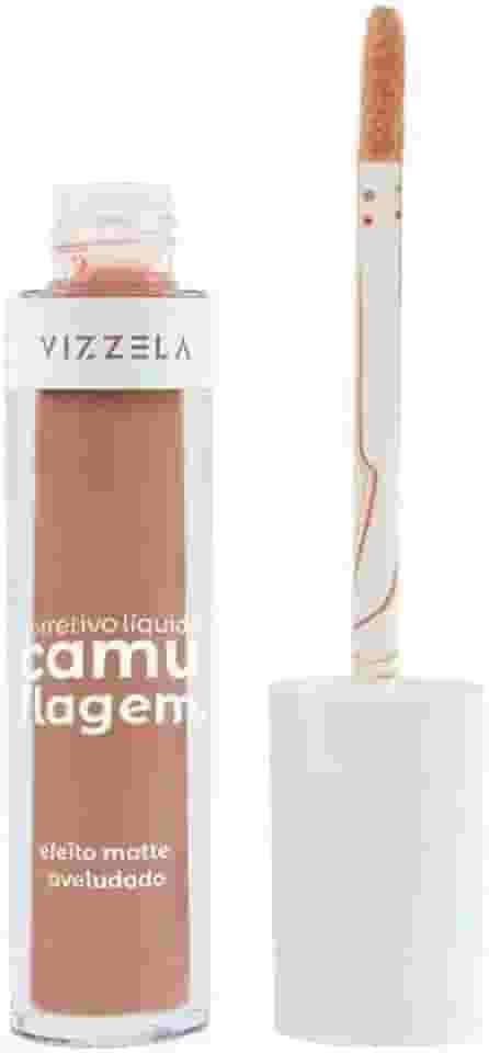 Corretivo Líquido Camuflagem Vizzela Salmão 5g