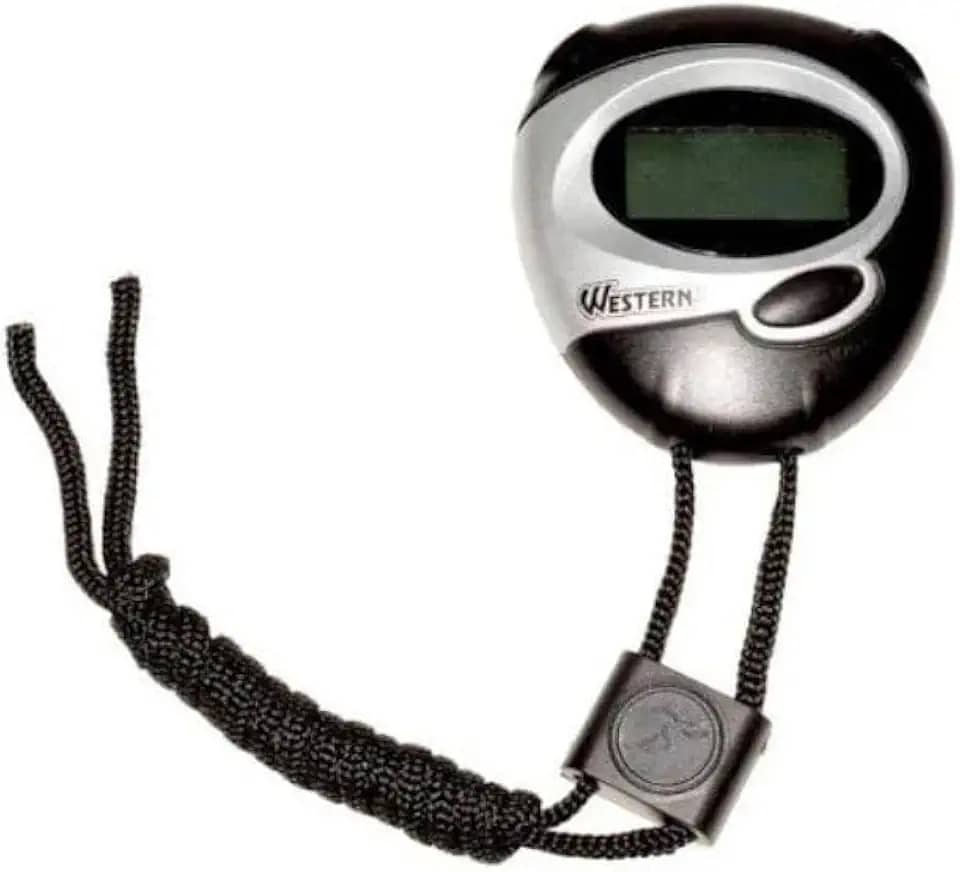 Cronometro progressivo de mão digital e alarme para esporte