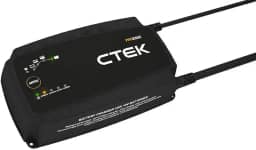 CTEK PRO25SE, carregador de bateria e fonte de alimentação de 12 V, carregador de bateria, mantenedor de bateria, carregador de bateria de íon de lítio de 12 V com modo de recondicionamento e