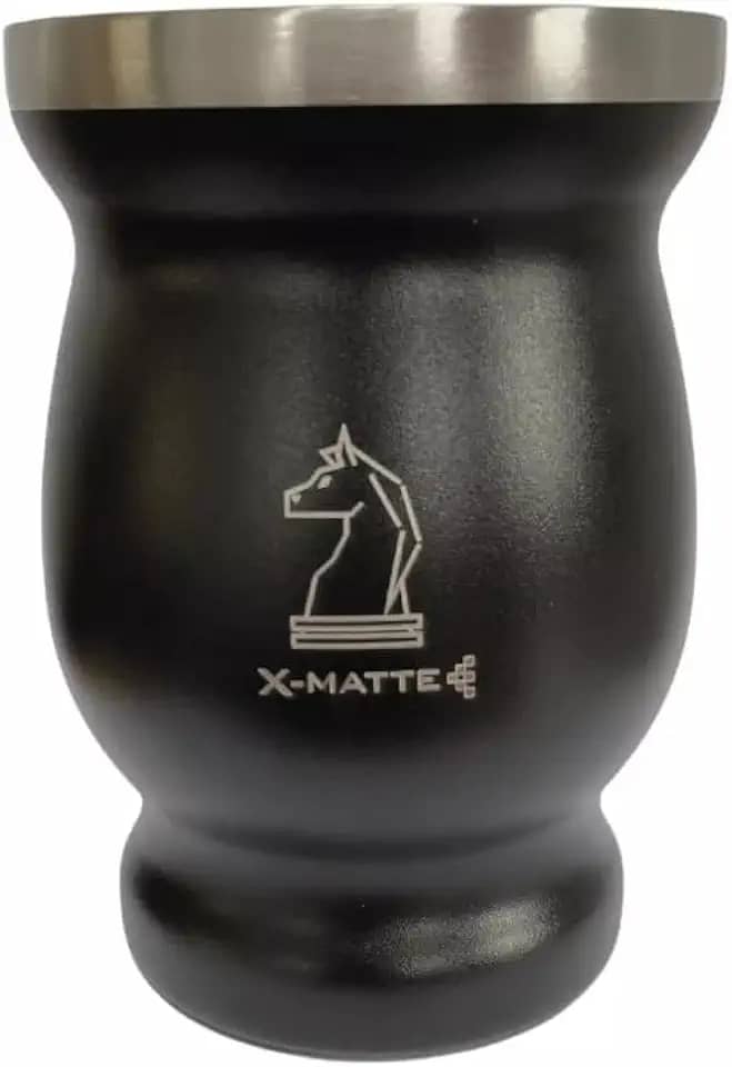 Cuia Térmica Tradicional Mate Chimarrão Tererê De Aço Inox Copo Erva X-MATTE