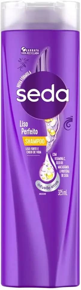 Seda Xampu Linha Liso Perfeito 325 ml Perfect Straight Collection – Xampu 11 FL Oz
