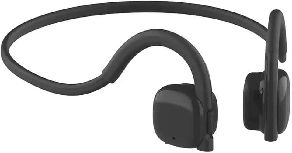 Fones de Ouvido Bluetooth por Condução Ossea Bluetooth 5.2, IPX5 à prova d'água - Compatível com Apple iPhone/iWatch, iPhone 15 14,13,12,11 (Pro, Pro Max)/XS/XR/XS/X/8 (Plus), iWatch