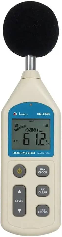 Decibelímetro Digital Data Logger USB MSL-1355B Minipa