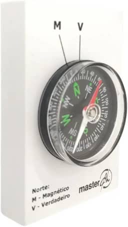 Bússola Com Indicação Do Norte Verdadeiro E Magnético Master Chi