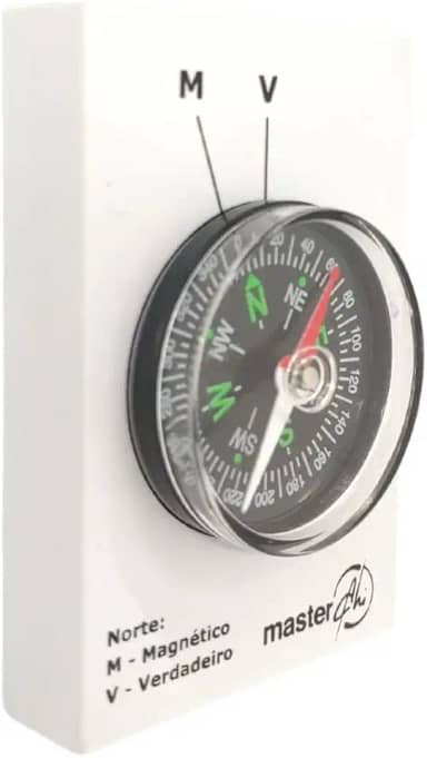 Bússola Com Indicação Do Norte Verdadeiro E Magnético Master Chi