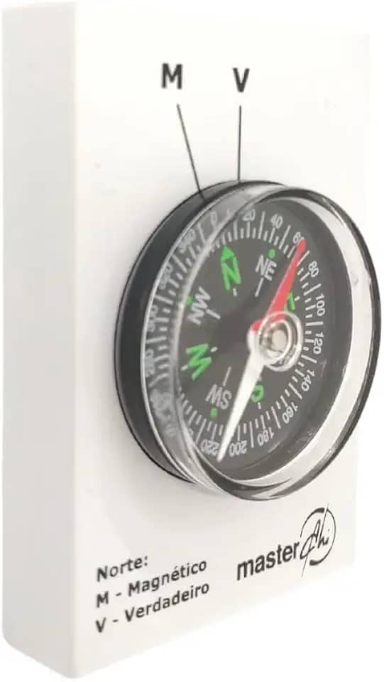 Bússola Com Indicação Do Norte Verdadeiro E Magnético Master Chi