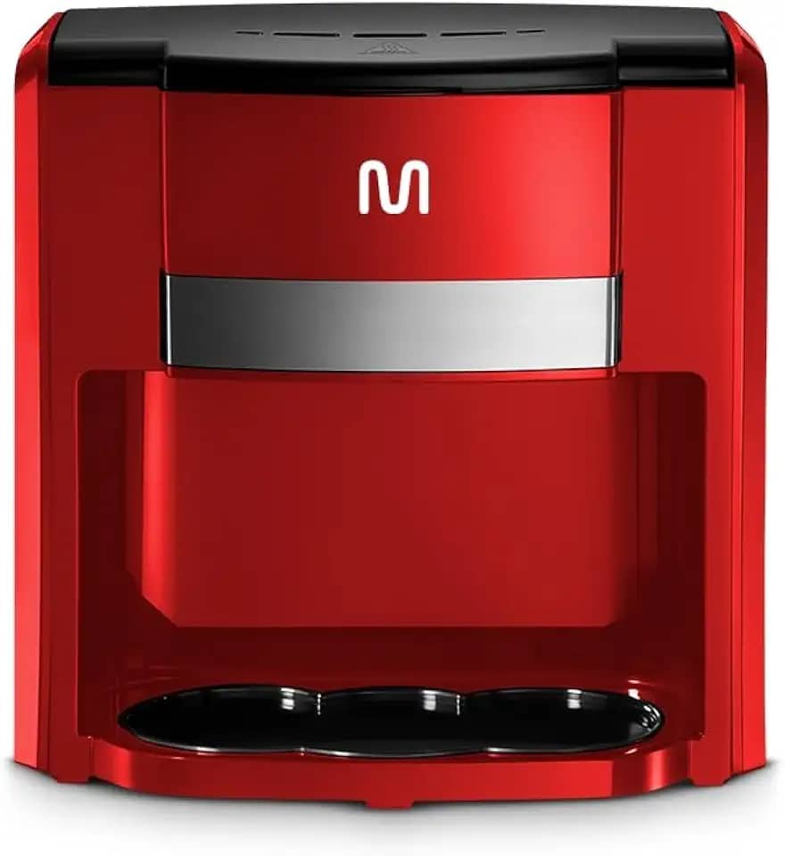 Cafeteira Elétrica 2 Xícaras 220v 500w Vermelho Multi - GO048