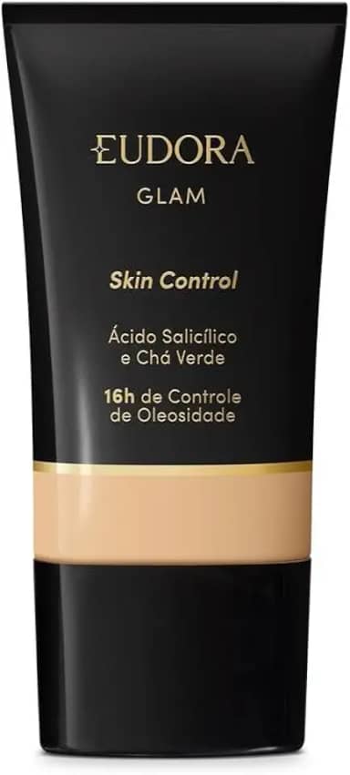 Eudora Glam Base Líquida Skin Control Cor 10 30ml