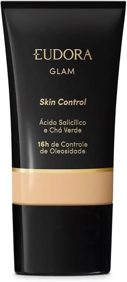 Eudora Glam Base Líquida Skin Control Cor 10 30ml