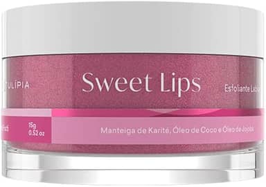 Sweet Lips Esfoliante Labial - Esfoliante Labial 15g - Esfoliação, Hidratação, Uso Home Care