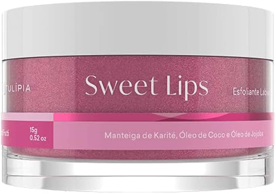 Sweet Lips Esfoliante Labial - Esfoliante Labial 15g - Esfoliação, Hidratação, Uso Home Care