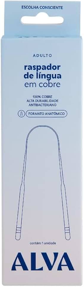 Alva Personal Care Alva Raspador De Língua De Cobre