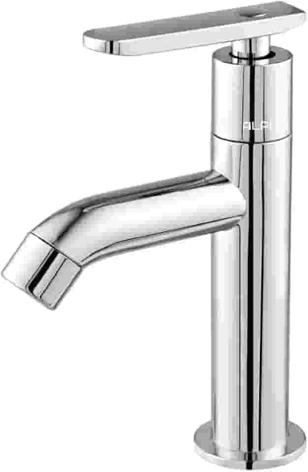 Torneira Lavatório Alta Prática ABS Cromado Pia Mesa ¼ Volta Cor:Cromado