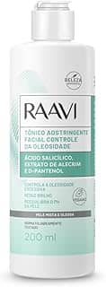 Raavi - Tônico Adstringente Facial Controle da Oleosidade Pele Mista e Oleosa 200ml