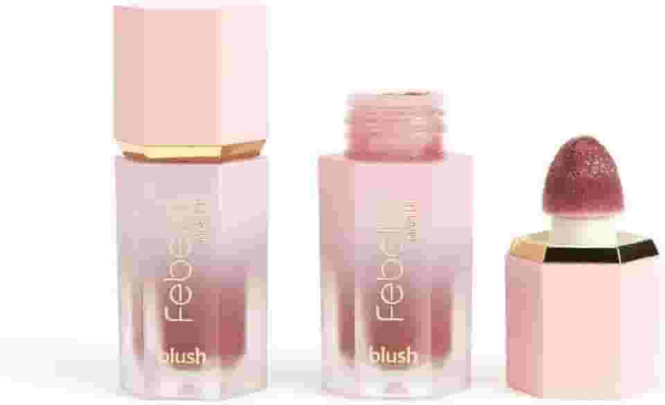 Blush Líquido 03 Febella – Acabamento Natural e Longa Duração!