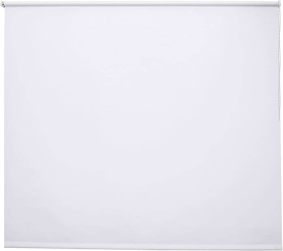 Persiana Rolo Translúcida Branca | Tamanho: 1,20m (L) x 1,40m (A) | Ideal para Janelas Padrão
